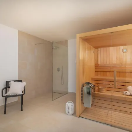 Luxury Wave Heated Pool Sauna *