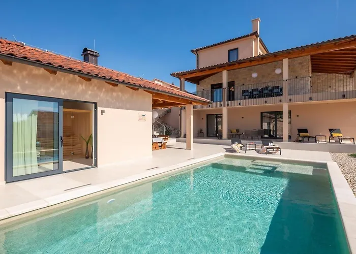 Vila Luxury Wave Heated Pool Sauna Sveti Filip i Jakov