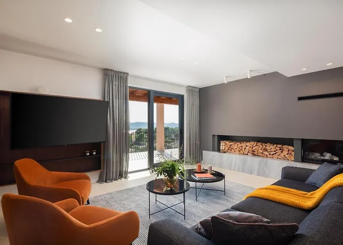 Vila Luxury Wave Heated Pool Sauna Sveti Filip i Jakov